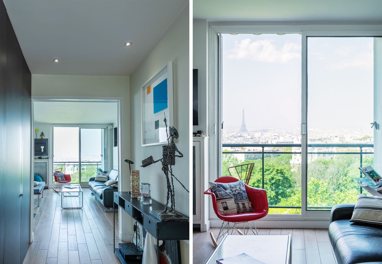 Apartamento em Paris - Buttes Chaumont Botzaris View