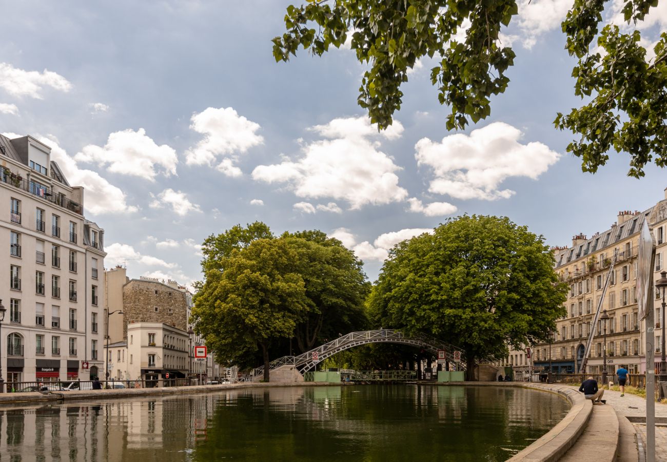 Apartamento em Paris - Canal Saint Martin Magenta