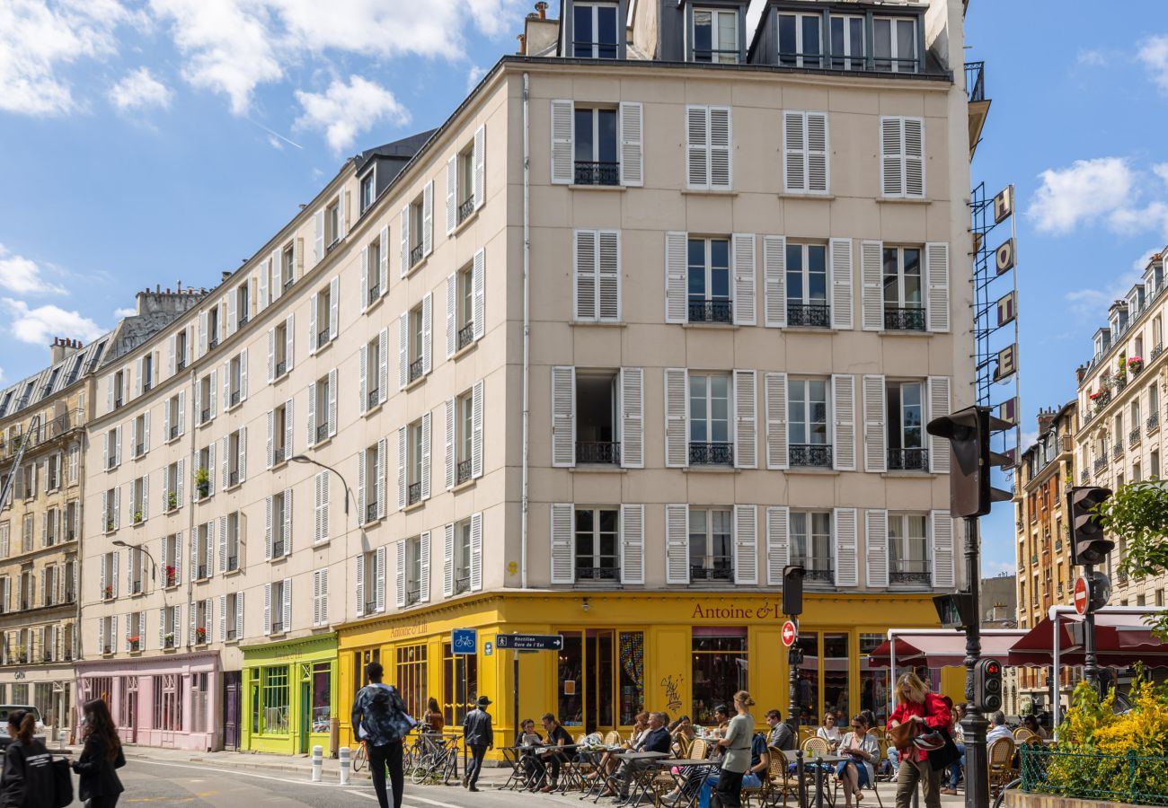 Apartamento em Paris - Canal Saint Martin Magenta