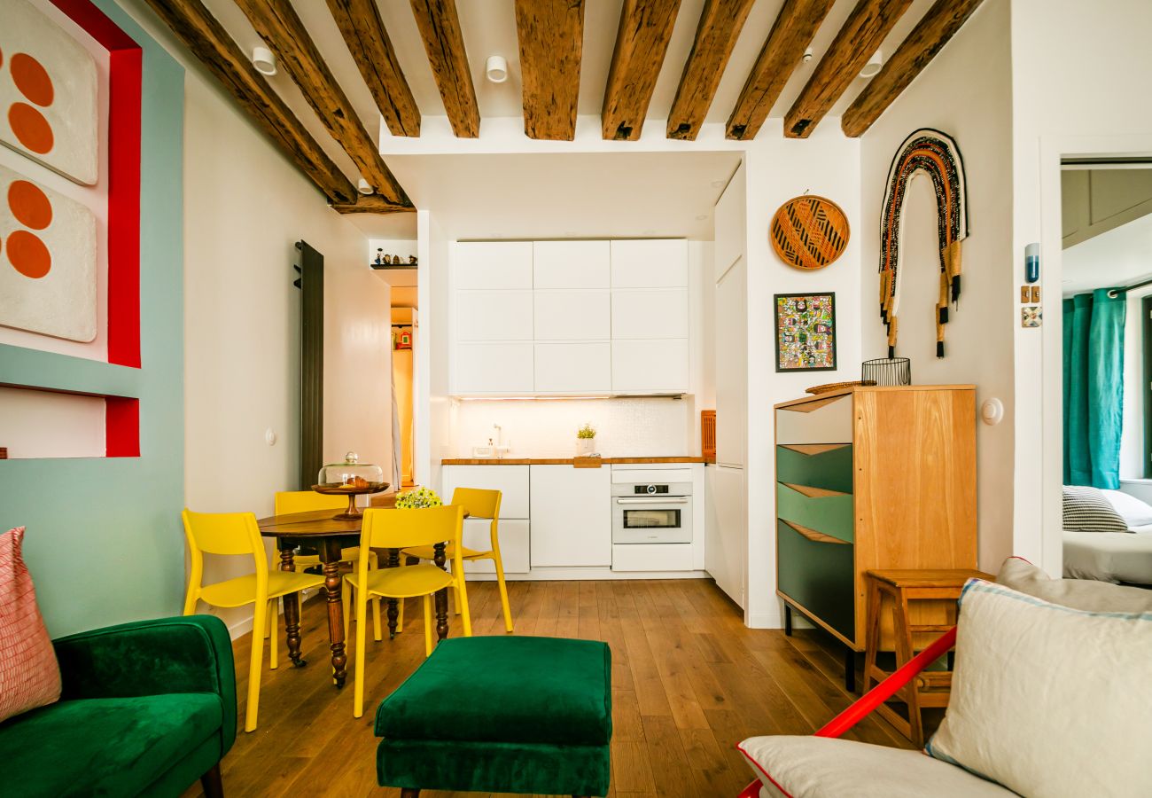 Apartamento em Paris - Marais Historique