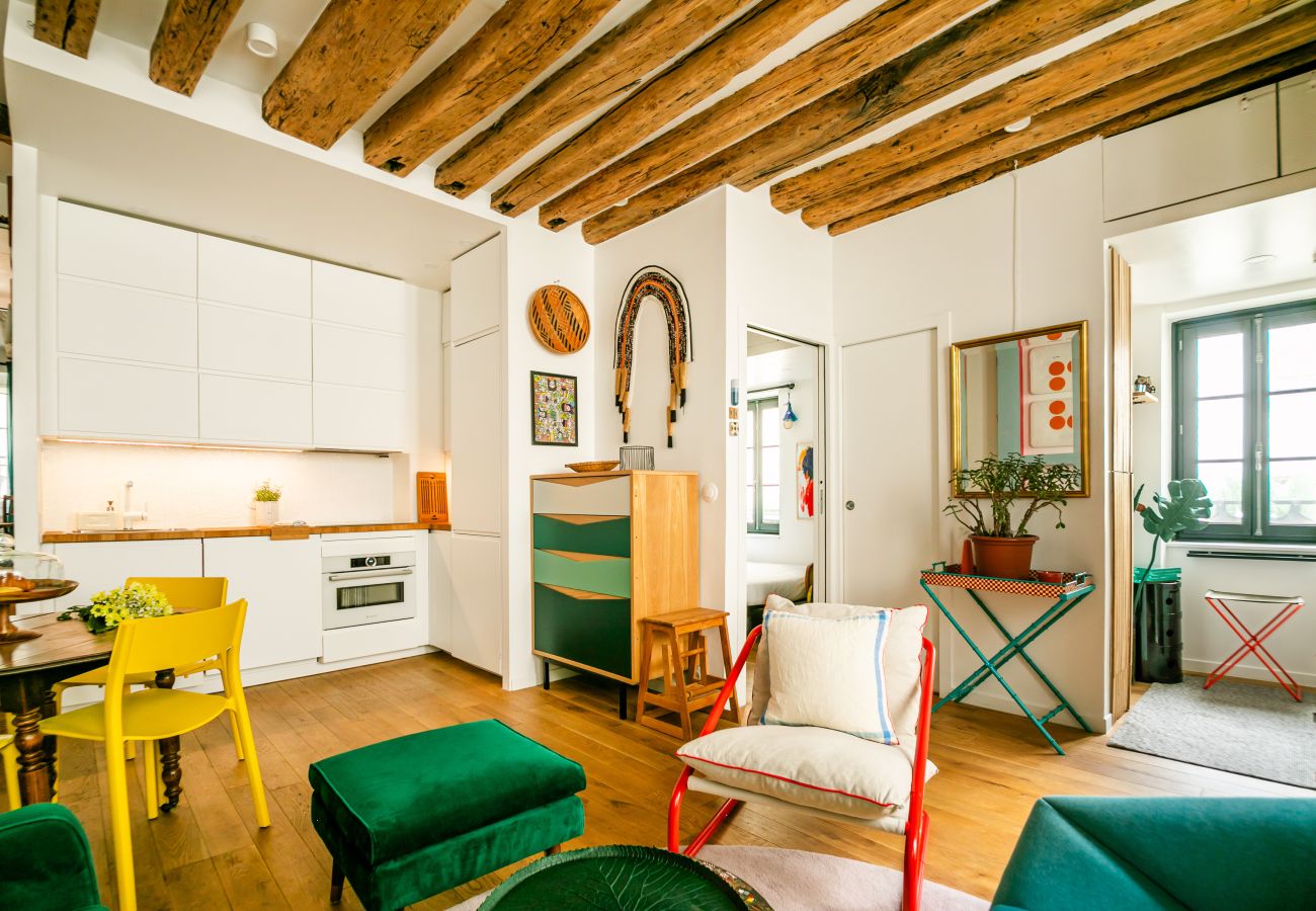 Apartamento em Paris - Marais Historique