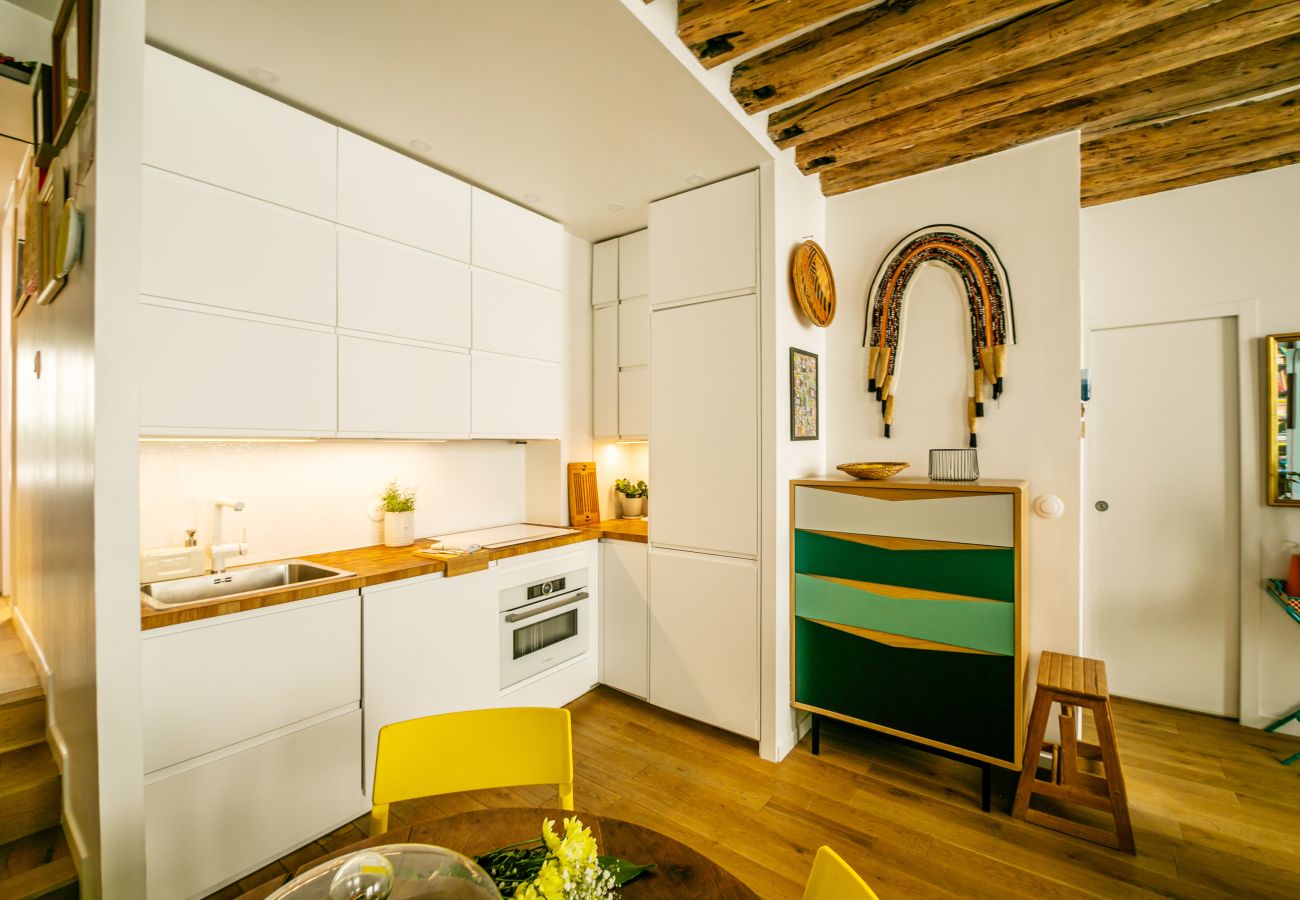 Apartamento em Paris - Marais Historique